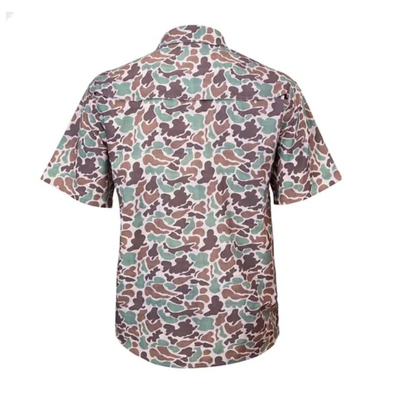 Fieldstone S/S camo button down - Picture 3 of 4